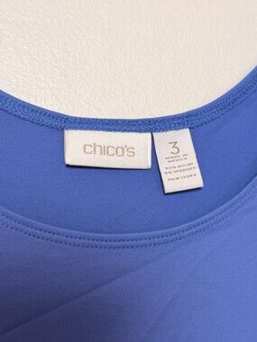 Chico's Microfeel Timeless Scoop-Neck Tank - Size 3 (XL)